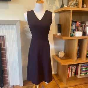 V neck A line eggplant mm La fleur